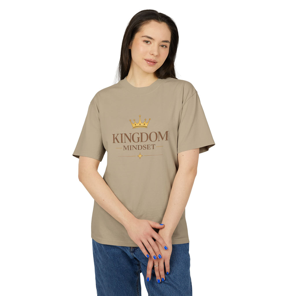Unisex Kingdom Mindset Tee — Inspirational Crown Graphic T-Shirt