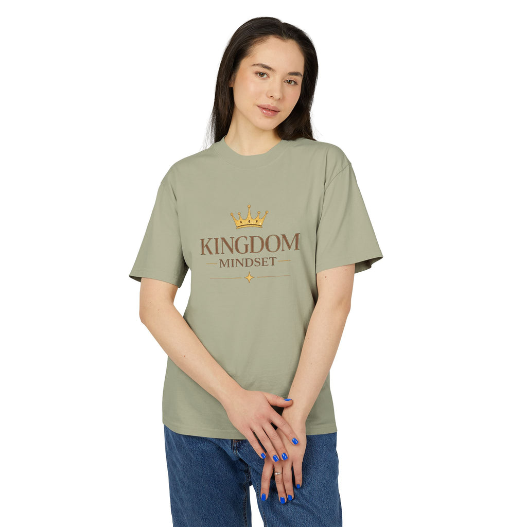 Unisex Kingdom Mindset Tee — Inspirational Crown Graphic T-Shirt