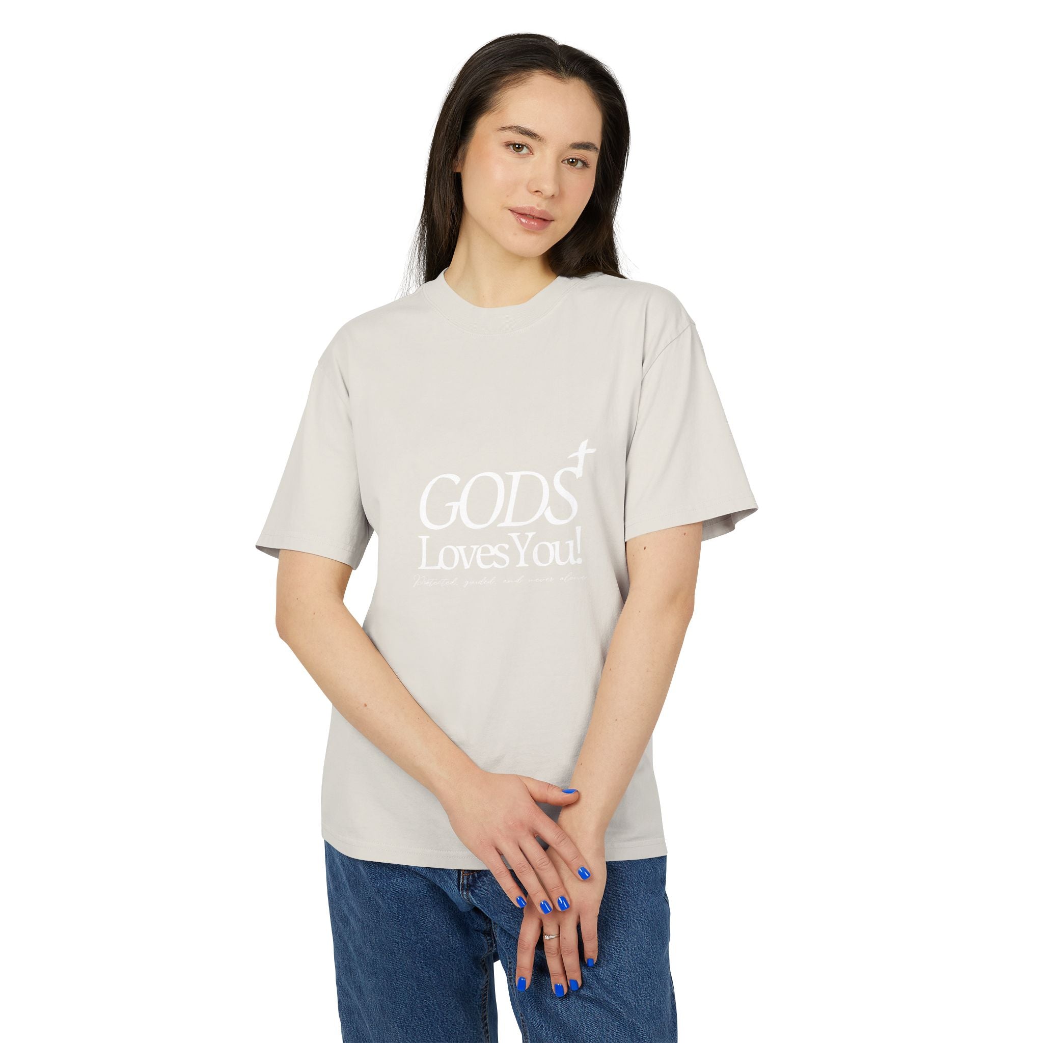 Unisex God Loves You Tee — Faith Message Christian Graphic T-Shirt